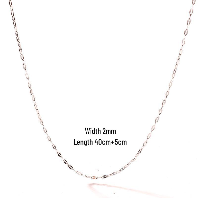 18K Gold Stainless Steel Clavicle Necklace - Sexy Ins Style Steel