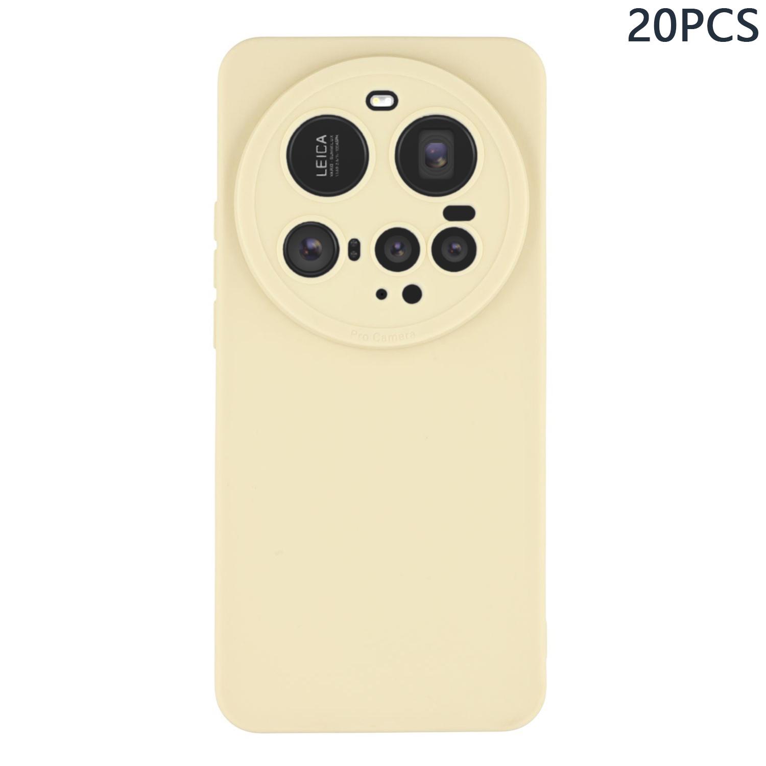 

Bulk Purchasing 20Pcs For Xiaomi 15 Ultra Case Precise Cutouts 1.3mm TPU Matte Phone Cover Ivory White