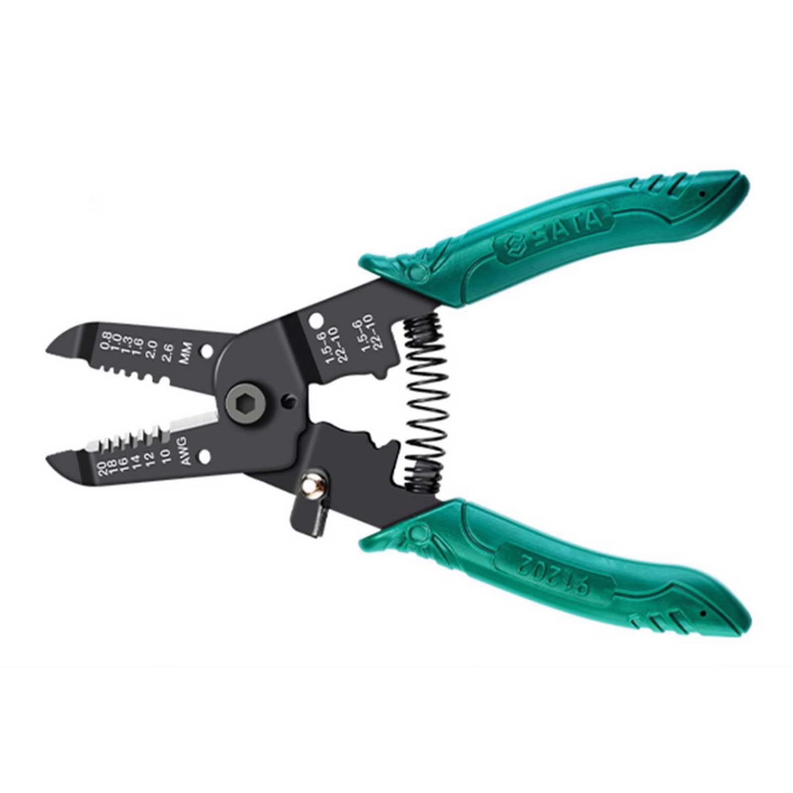 Insulated Automatic Wire Stripping Eagle-Beak Wire Cutting Scissors Electrician Wire Duckbill Pliers 6 Inch