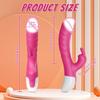 2 In 1 Sex Toys Penetration Vagina Vibrator Clitoris Stimulator Vibration Masturbation Tools Women Dildo Vibrator Adult Products
