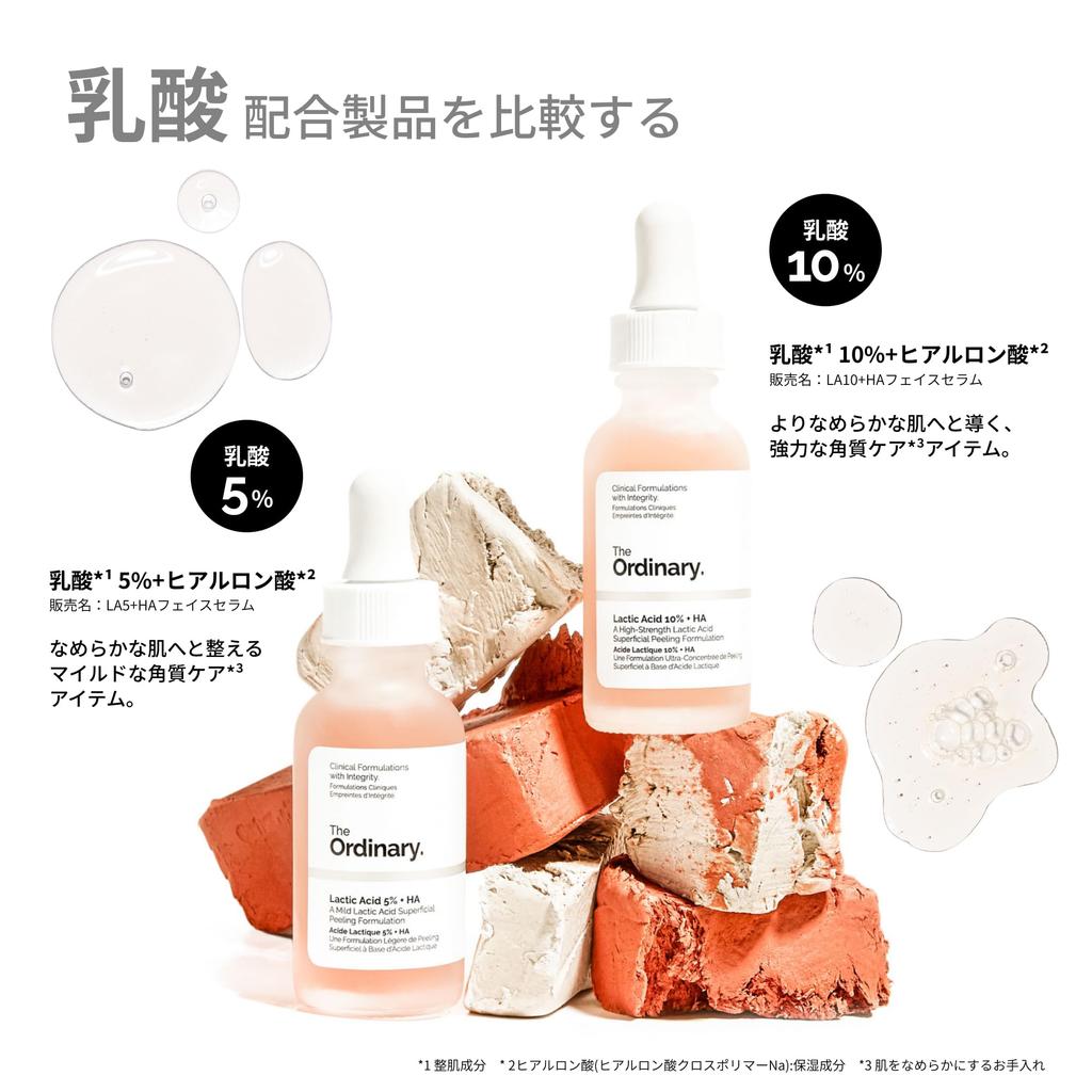 Brand Newcomer Award The Ordinary Lactic Hyaluronic Face 30mL Serum Skin Care AHA Low Irritation Brightening Dullness Stiffness Sensitive Skin Dry