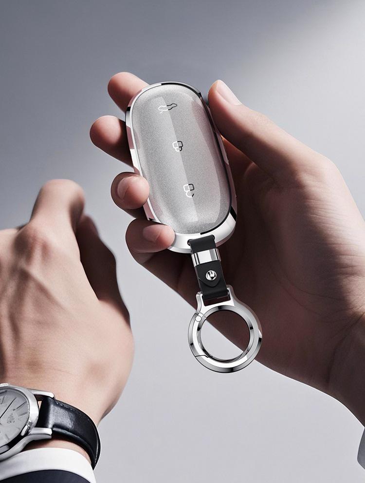 High-Grade Protective Key Case for L6/L7/L8/L9 Cars: Full Coverage Shell with Buckle