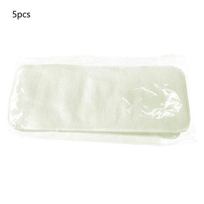 5Pcs Bag 4 Layer Reusable Washable Inserts Boosters Liners Baby Diaper Urine Pad