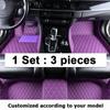 Car floor mats for Jaguar F-PACE 2016 2017 2018 2019 2020 Custom auto foot Pads 1358 N4