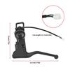 Quick Releases Brakes Lever Brakes Handle For Electric Scooter Carbon Fiber Nylon Construction Includes Safety Bells