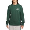 Nike Printed Crewneck Long-sleeve Sweatshirt Unisex Green