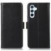 For Samsung Galaxy S25 FE Case RFID Blocking Genuine Cow Leather Wallet Phone Cover