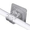 10pcs Punch Free Curtain Rod Hooks C Shaped Rack Durable Household Bracket for Window Decoration Bedroom and Office Use