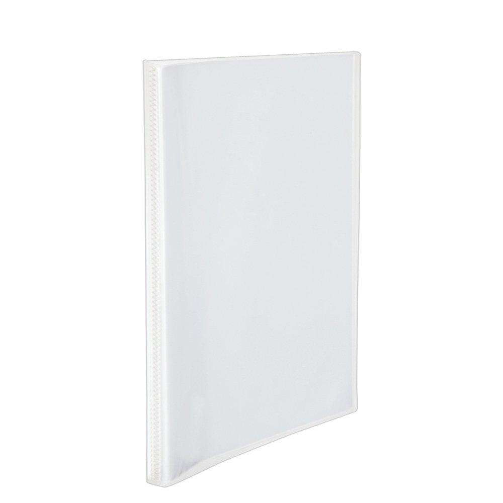 Plus Clear File Simple Clear File A4 40 Pockets Clear 98-197 чистый