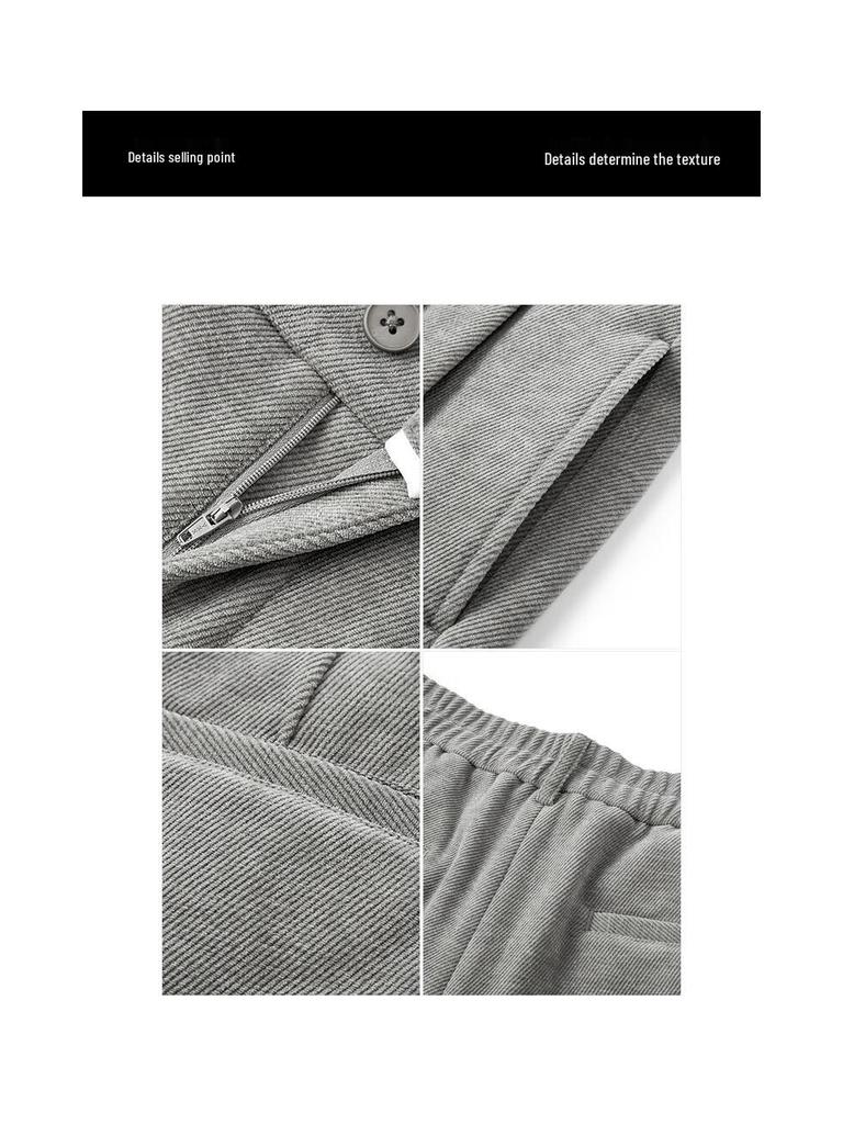 gxg.jeans Men's Corduroy Loose Straight-Leg Casual Pants