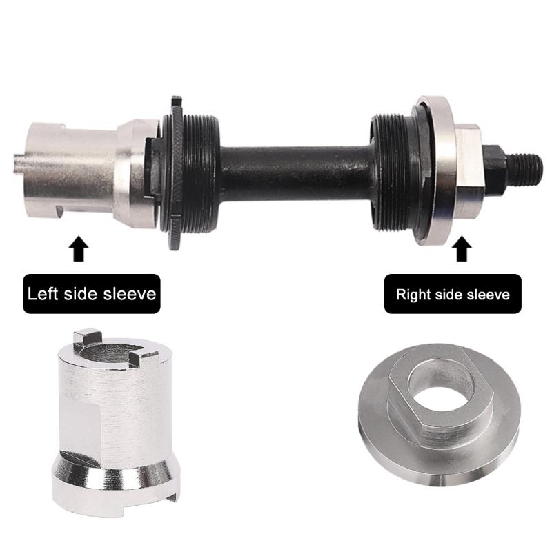 Mountain Bike Bottom Bracket Removal Tool for Bicycles Centre Shafts Steel Bicycles Bottom Axes Tool Bike Crank Remover