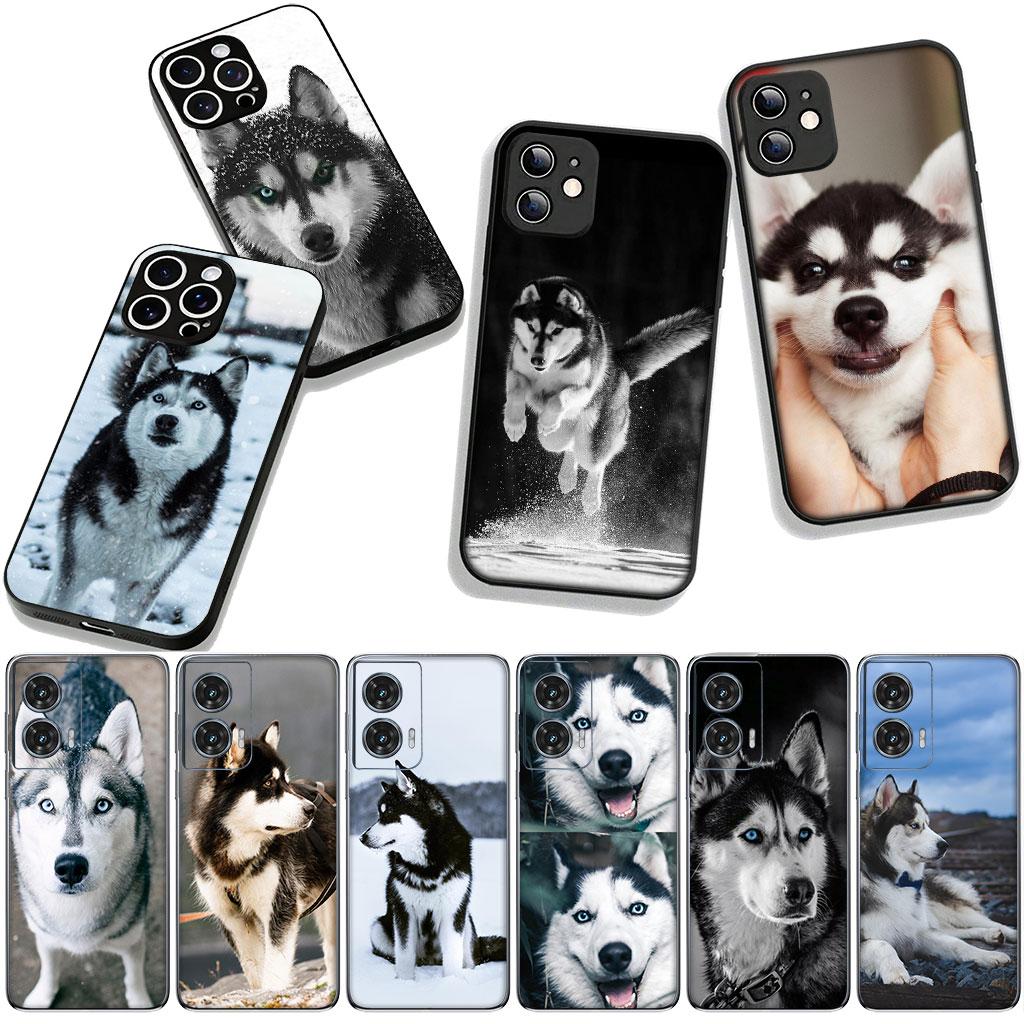 Cover for Xiaomi Redmi Note 14 12 13 ProPlus A4 A3 Pro Plus 12C 13C 14C 5G Phone Case Husky Pet Dog Wallpaper