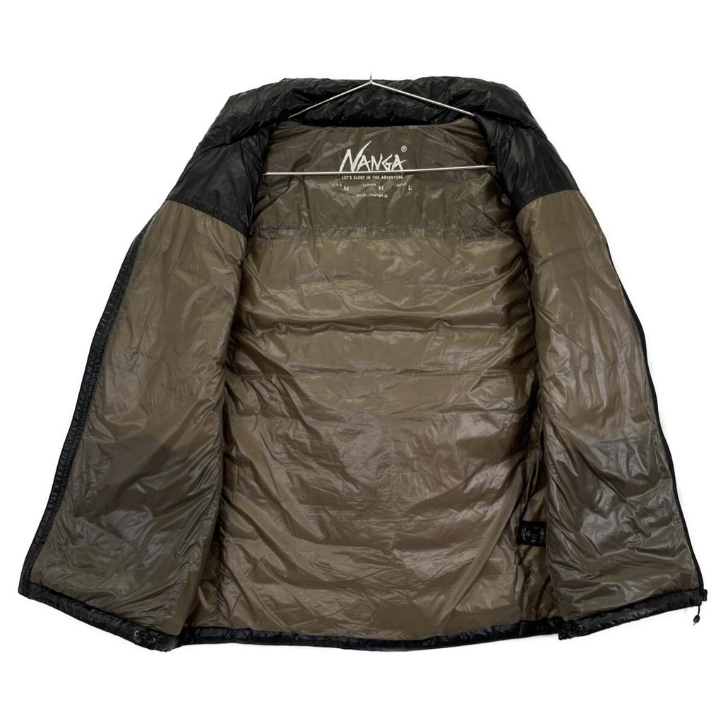 Nanga ND2441-1N402-C Black ULTILIGHT Packable Down Vest Best L blackUsed