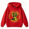 2026 Autumn Cobra Kai FunnyChildren Hoodies kids Sweatshirt Kids Boy Girl Streetwear Graphic Casual Sport Pullover
