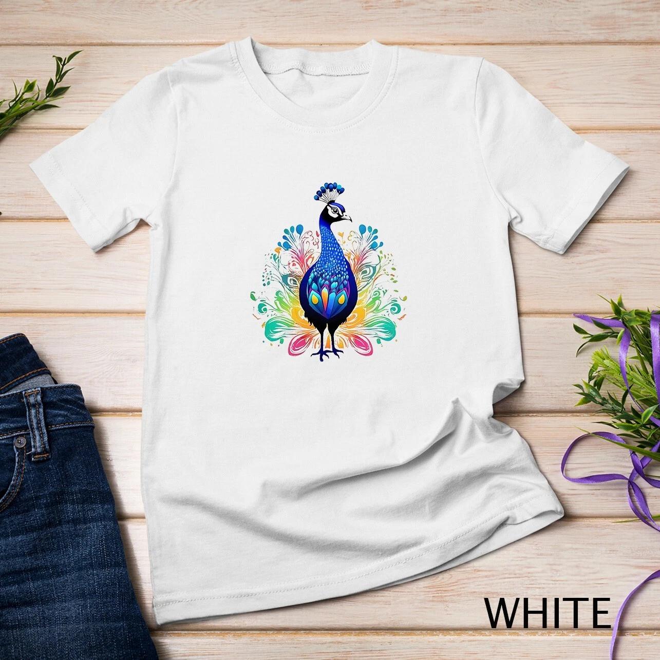 Peacock Queen Peacock Lover T-Shirt Unisex T-shirt S