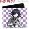 Danganronpa Anime Foldable Leather Wallet Short Purse