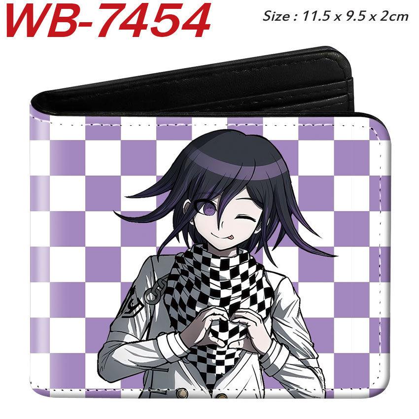 Danganronpa Anime Foldable Leather Wallet Short Purse