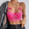 Nová, krajkou zavinutá sexy košilka slim Fit s rybí kostí bez zad