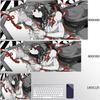 New Design Zenless Zone Zero Mouse Pad Ye Shunguang Remielle Sigrid XXL Large Mousepad Keyboard Pad Desk Mat Keyboard Mats