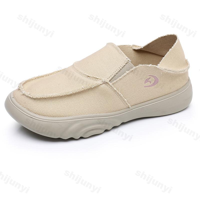 Fashion Women's Shoes 2025 Spring Autumn New Comfortable Breathable Casual Shoes Non Slip Soft Sole Hard-Wearing Slip On Loafers