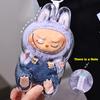 For Labubu Transparent Protective Case LABUBU Doll Protector Portable Pendant Storage Box for Labubu Clear Display Bag 1pc