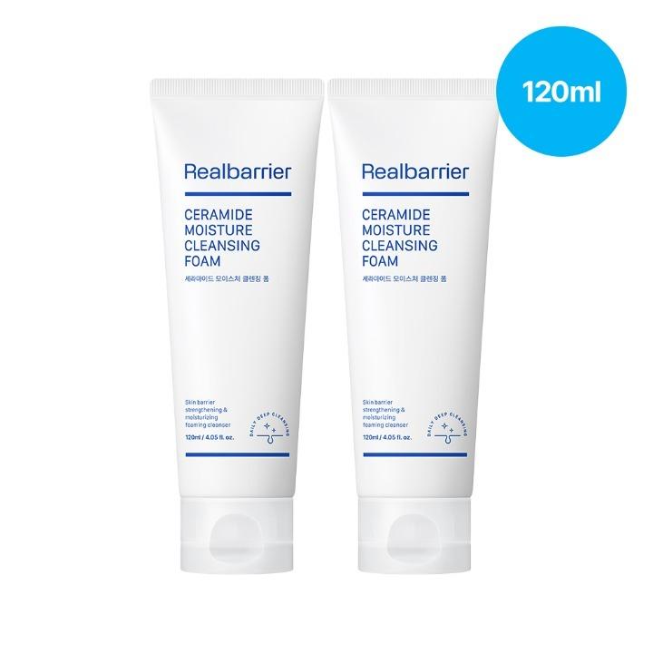 Очищающая пенка Real Barrier Cream, 120 мл, двойная упаковка
