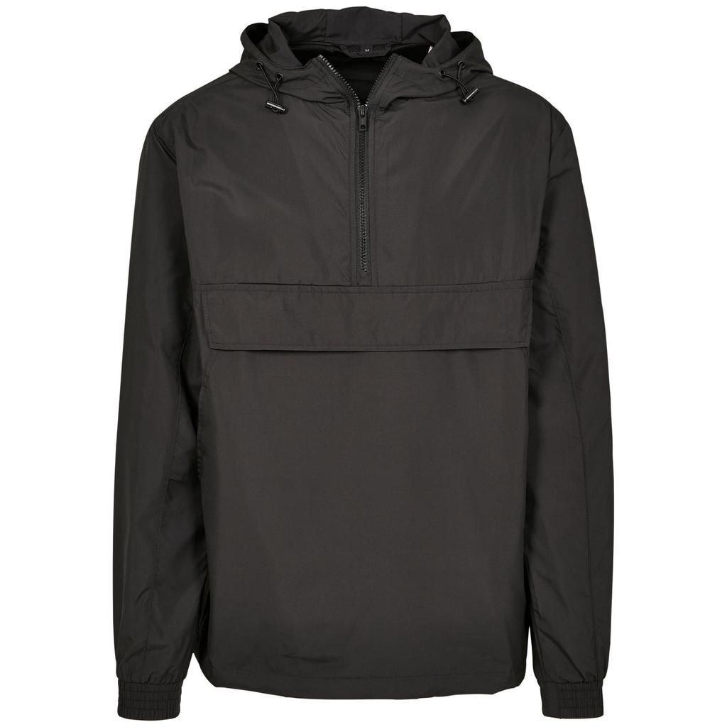 Build Your Brand Unisex Adult Basic Pull Over Jacket