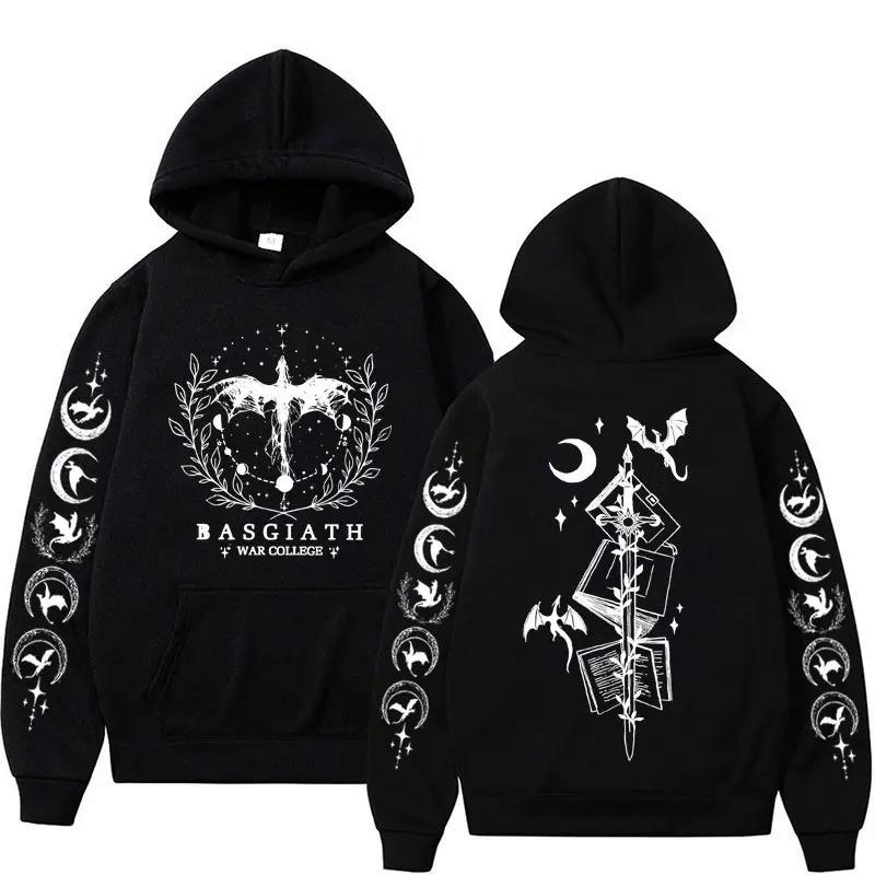 

Толстовка Basgiath War-Sudadera с капюшоном XL чёрный