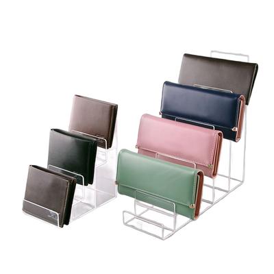 6-Tier Display Stand Acrylic Wallet Display Stand Clear View