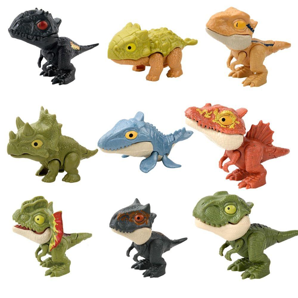 Simulation Family Games Children's Toys Educational Model Toy Dinosaur Toy Dino Toy Finger Dinosaur