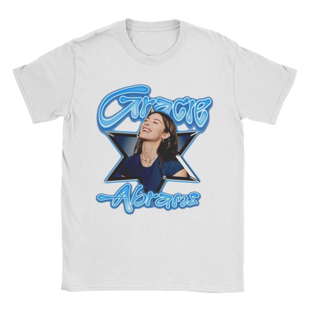 Gracie Abrams Men T Shirt  Novelty Tees Short Sleeve Crew Neck T-Shirt Pure Cotton Unique Clothes