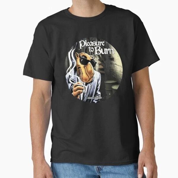 Joe Camel Pleasure To Burn Classic Tshirt Made In Usaaus Tshirt S2xl S