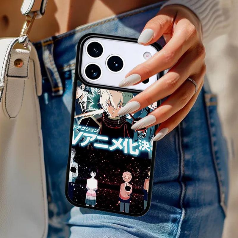 World Trigger Phone Case For iPhone 17 Air 14 15 13 12 Max Cover For Apple 16e 11 Pro Max Plus Coque