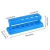 Support Burette Stand Laboratory Test Tube Stand Shelf Plastic Test Tube Rack Holder Lab School Supplies