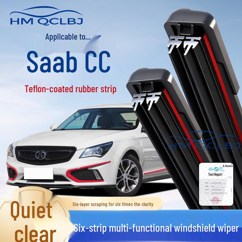 

Frameless Universal Multi-functional Wiper Blades for BAIC CC (Double-layer, Set of 6) Beijing E Series E130 22+16 B6