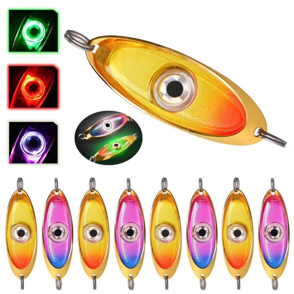 Glow Fishing Trolling Flasher Durable Fishing Lures Flasher Flasher Fly Trolling Lure  Walleye