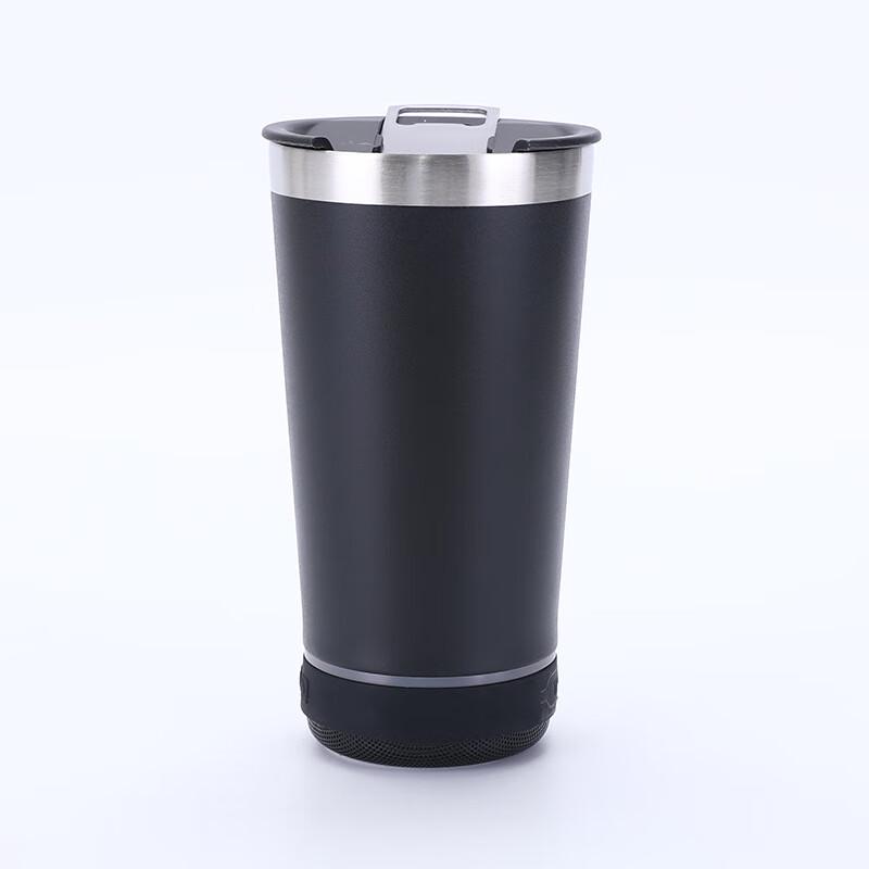 Shangqi 304 Stainless Steel Bluetooth Speaker Beer Mug with Bottle Opener