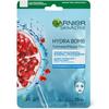 Maschera in tessuto idratante HydraBomb SkinActive - Melograno e acido ialuronico - 