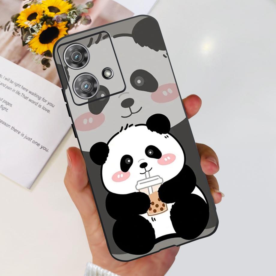 

For Motorola Edge 40 Neo Phone Case Edge 30 Neo Pro Ultra Fusion Edge 20 Lite Back Cover Soft TPU Silicone Bumper Cartoon Fundas Edge 40 Neo