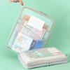 A4 Stationery Storage Bag Double-layer Mesh Zipper Bag Large Capacity Organizer Folders School Office Supplies Toy Storage