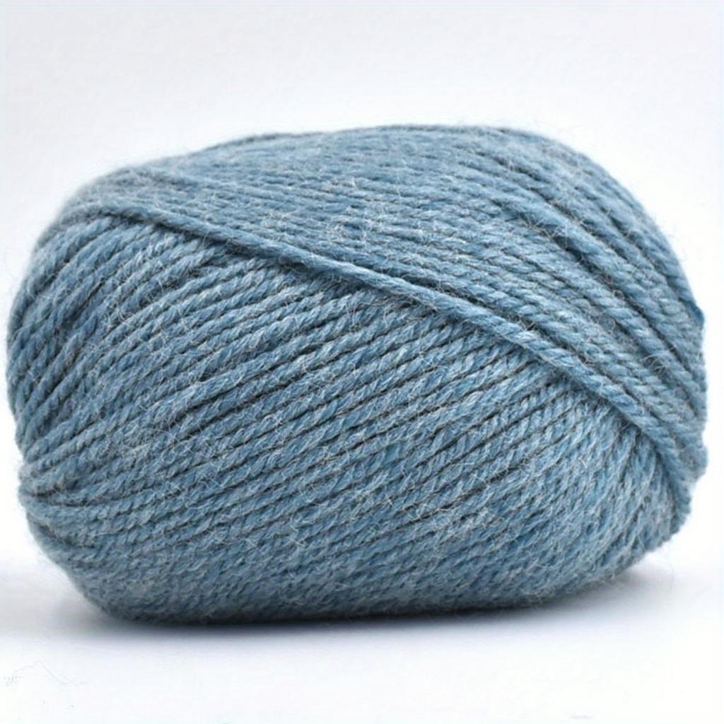 Worsted Weight Wool Yarn Soft & Durable Knitting Crochet Yarn for Cushions DIY Craft Yarn for Beginners