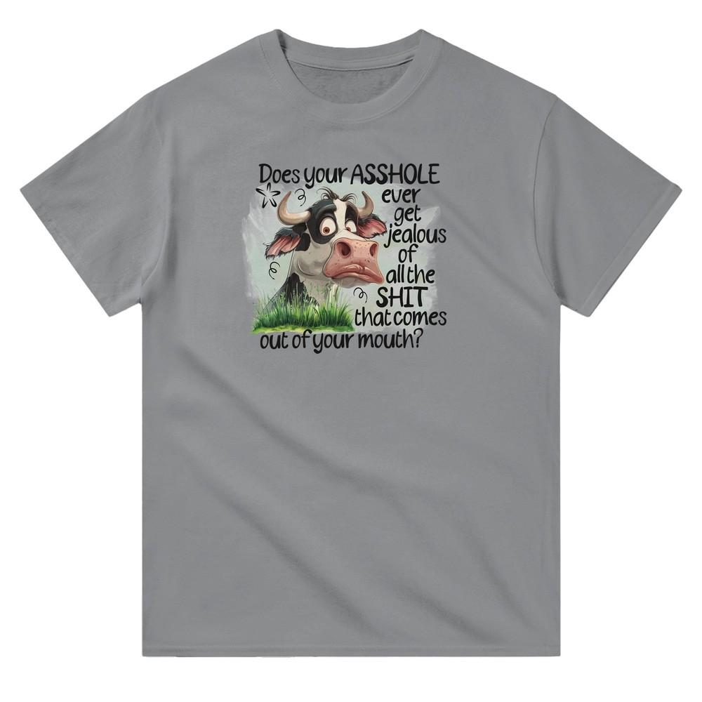 Crap Talking Crewneck T-Shirt - Durable 100% Cotton, Classic Fit, Everyday Wear, Unisex T-Shirt S