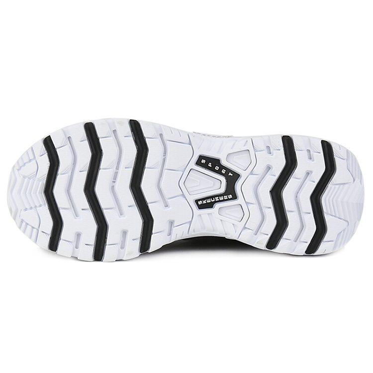 Skechers D'Lites Low Top Daddy Shoes White/Grey Women's 66666253-BKW