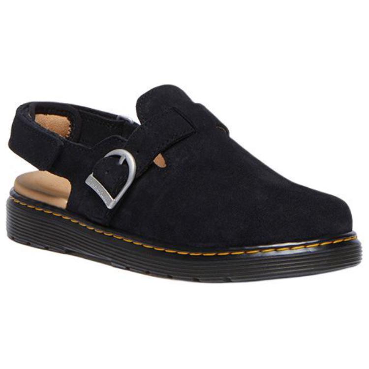 Dr. Martens Jorgie Y Kids Lightweight Comfortable Commuting Simple Retro Casual Shoes Women Shoes Black 40470001
