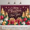 1Pcs Merry Christmas Happy New Year Gifts Decoration Background Xmas Backdrop Decorations For Photo Studio Photo Booth Party