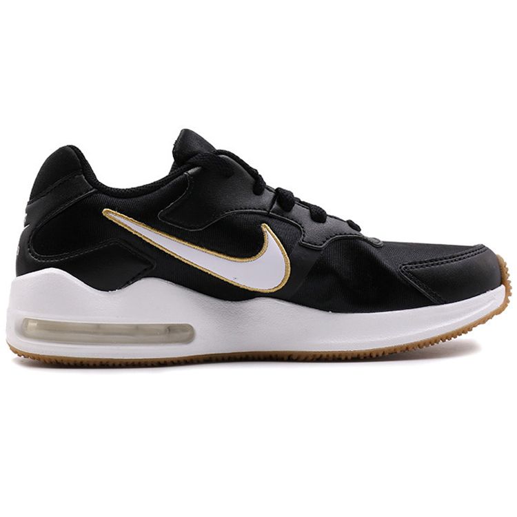 Nike Air Max Guile Solid Color Minimalist Fabric Synthetic Leather Low Top Air Cushion Marathon Running Shoes Women sneaker 916787-007