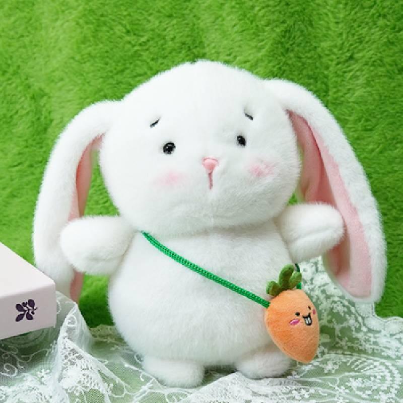 Panda Doll Plush Toy Soft Animal Huggable Rabbit Cartoon Ornament Gift Garnish