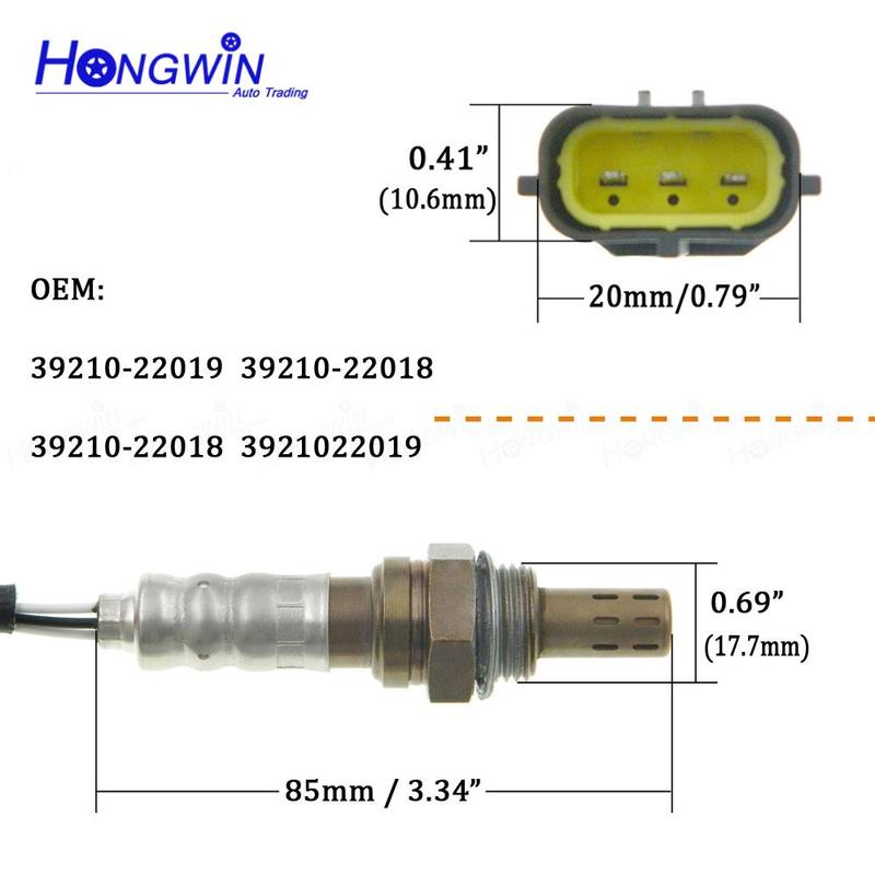 

39210-22019 3921022019 39210-22018 B3C718861A Oxygen Sensor For Hyundai Accent Excel Lantra 2000 Ford Probe Mazda 121 1.3 16V