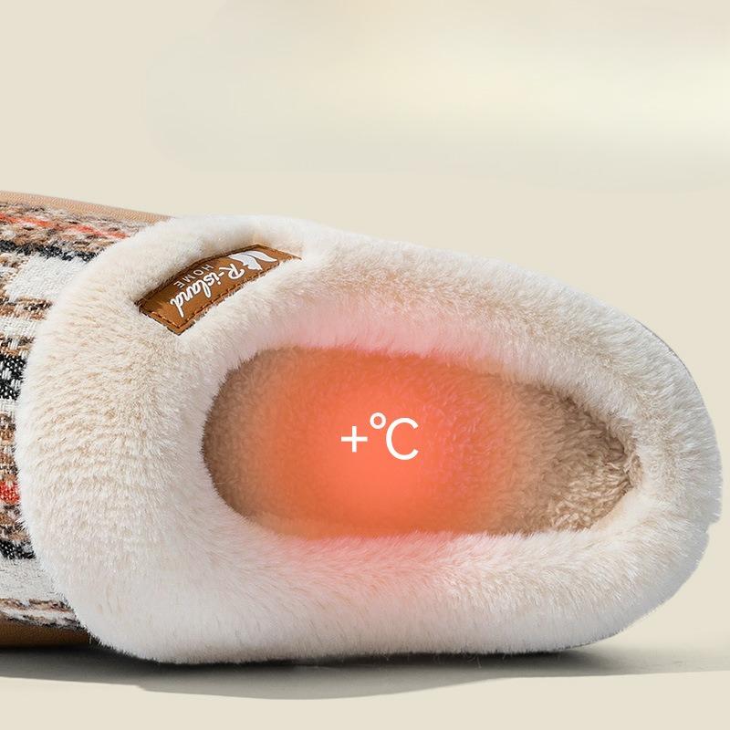New Indoor Home Cotton Shoes: Anti-slip, Warm and Fleece Slippers