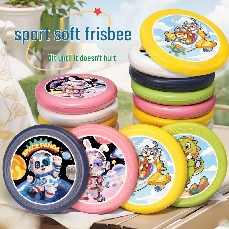 

Children s Safe Soft Frisbee for Outdoor Play and Parent-Child Interaction